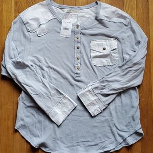 Free People Gene Henley Shirt